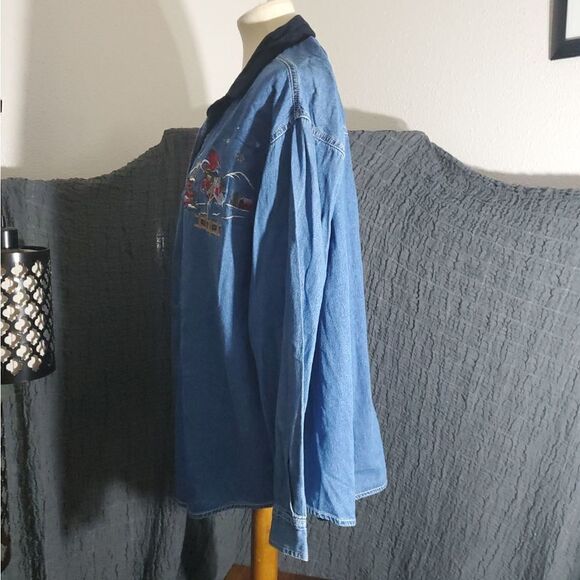 Basic Edition VTG Christmas Shirt Size XL - Picture 3 of 12